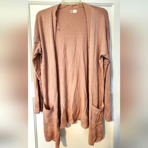 SO Women's Blush Open-Front Cardigan
